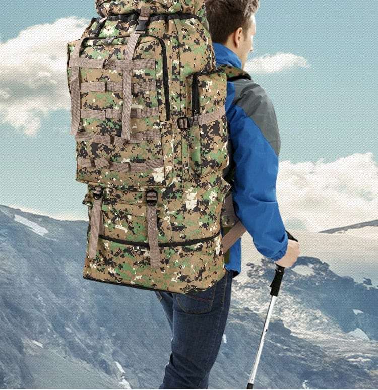 100L 75ltr Large Outdoor Tactical Backpack BackPacks