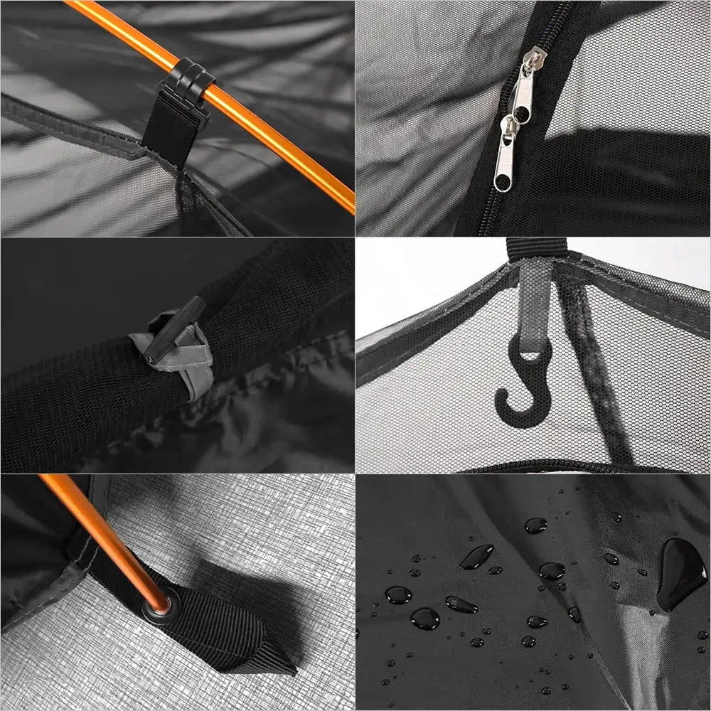 2 Person Outdoor Tent full insect proof mesh Camping Equipment