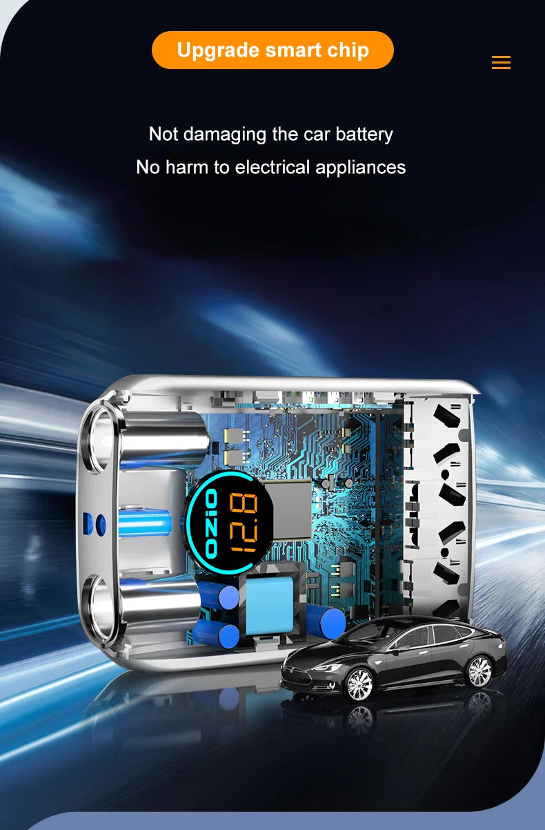 300W Car Power Inverter Adaptor Multifunctional 12/24V