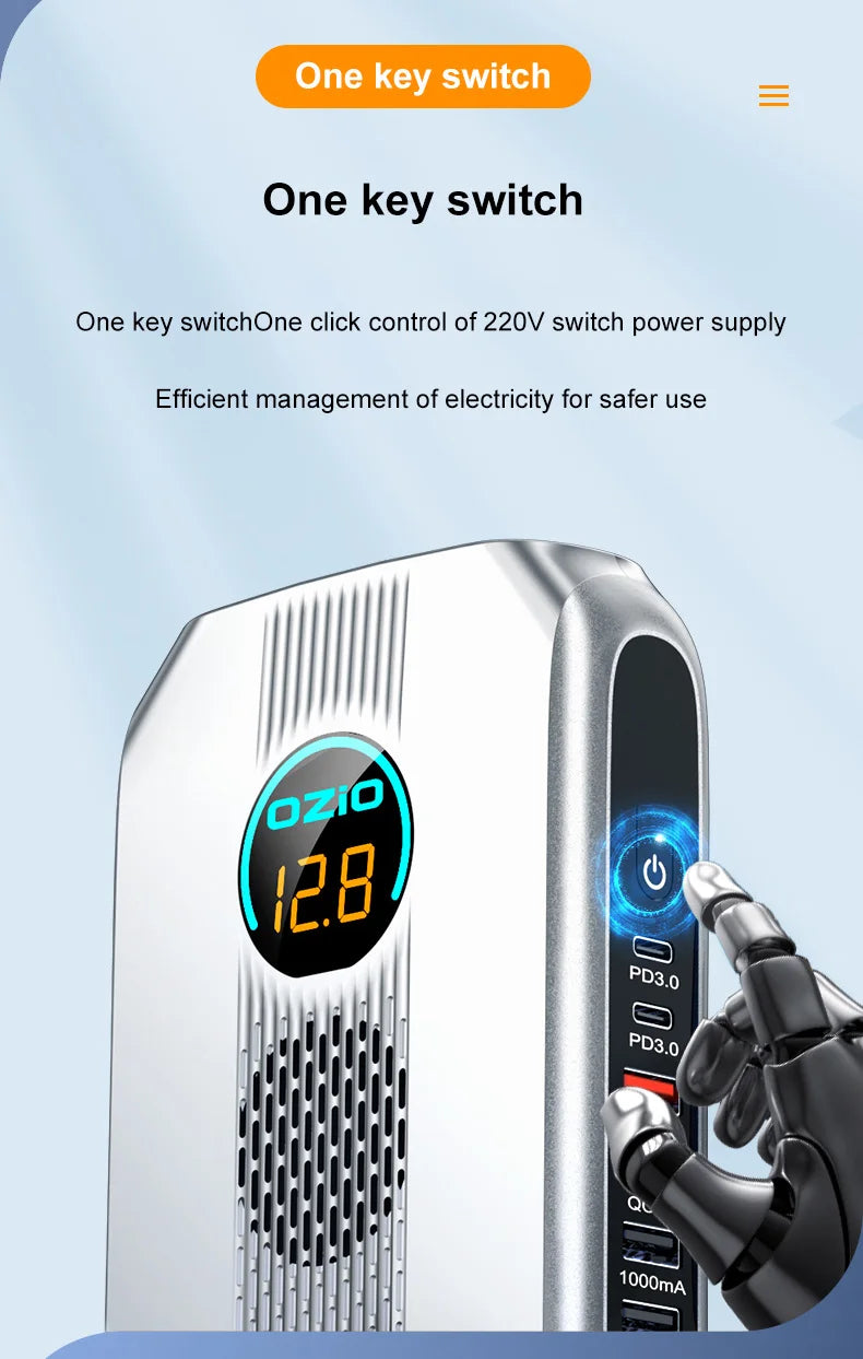 300W Car Power Inverter Adaptor Multifunctional 12/24V