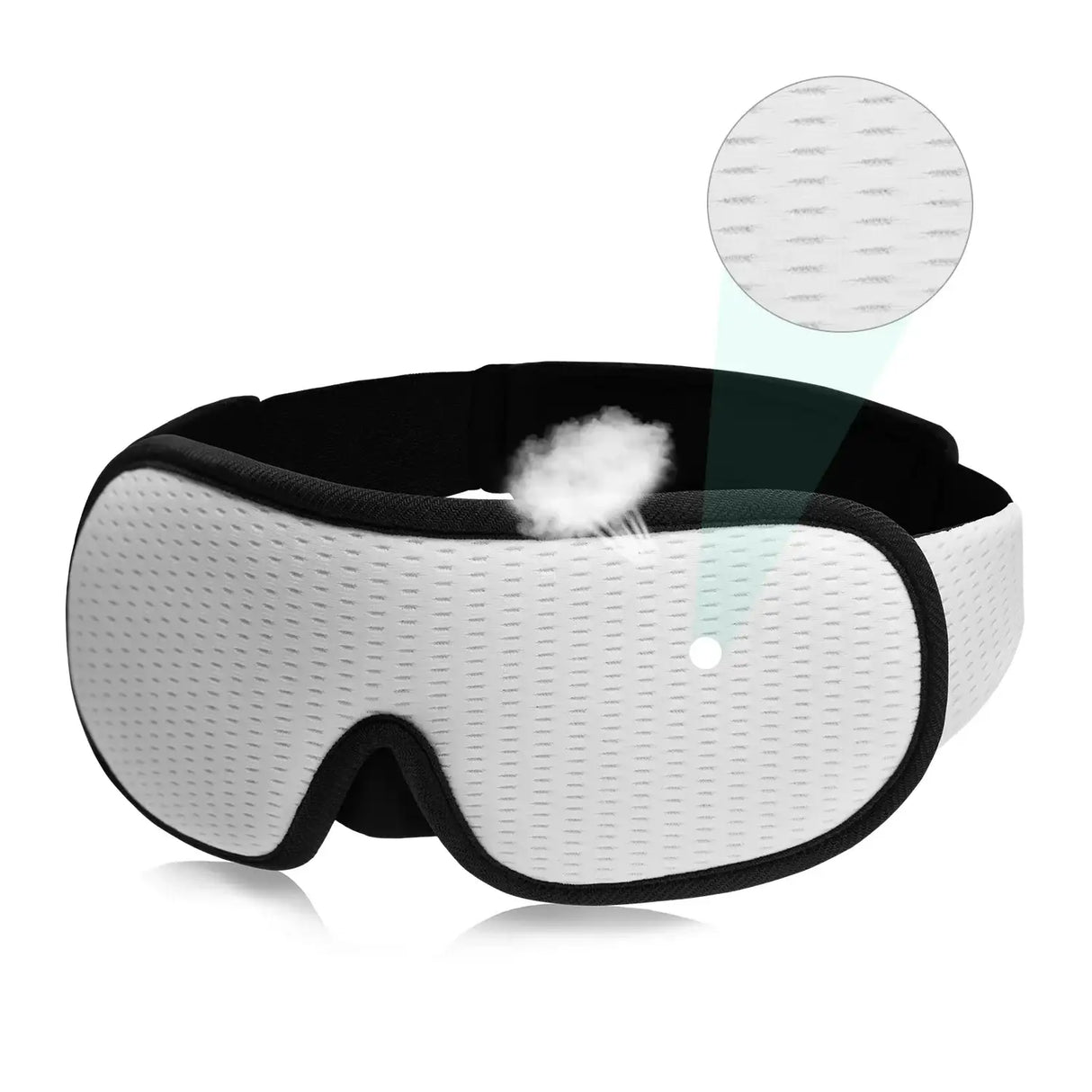 3D Mask for Sleep Light Blockout Soft Padded Camping Equipment