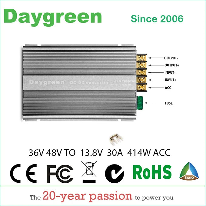 48V TO 12V Voltage Reducer DC DC Step Up - Down Converter Wind & Solar Controllers