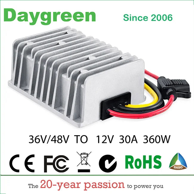 48V TO 12V Voltage Reducer DC DC Step Up - Down Converter Wind & Solar Controllers