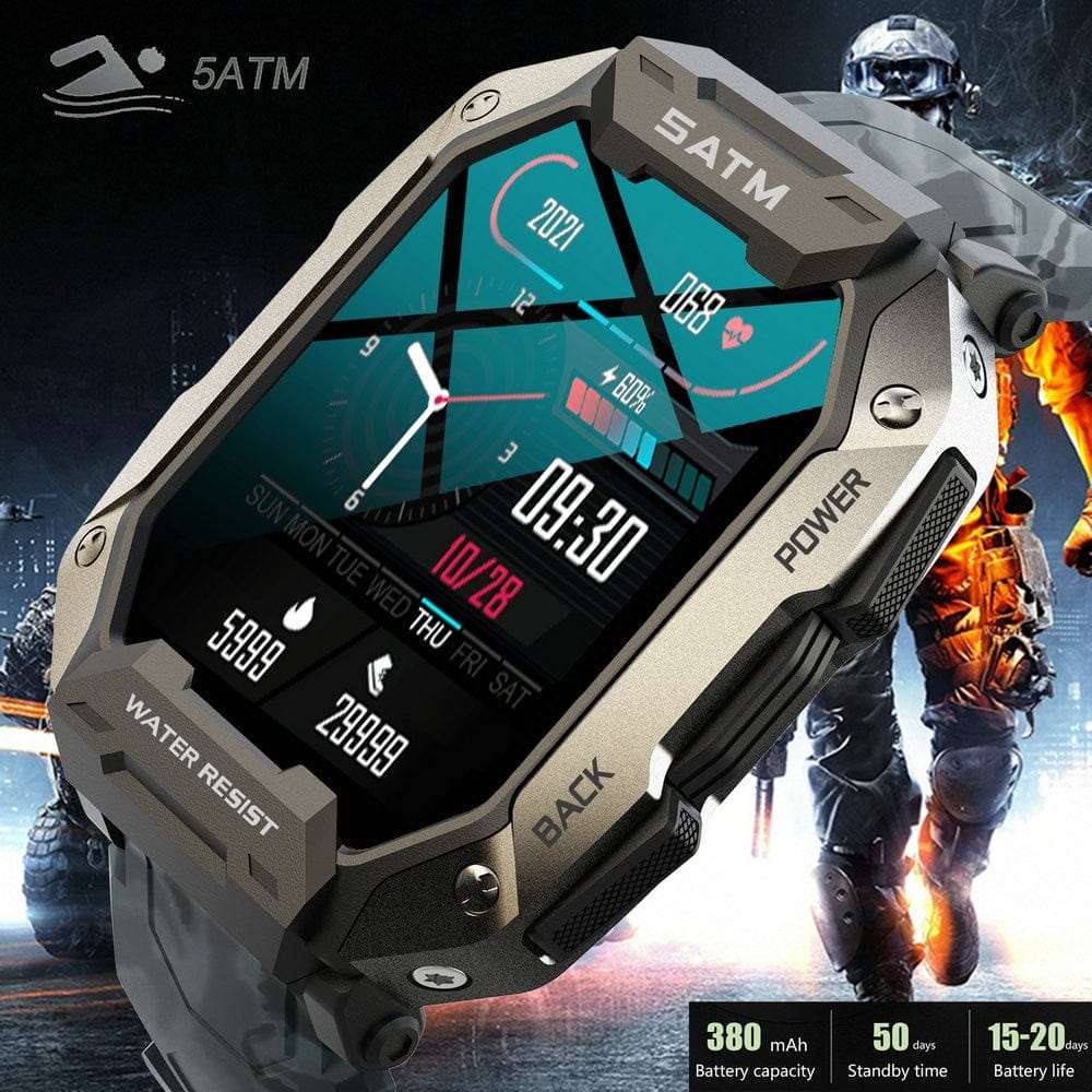 5ATM FC20 Ultra Smart Watch Carbon Watchs
