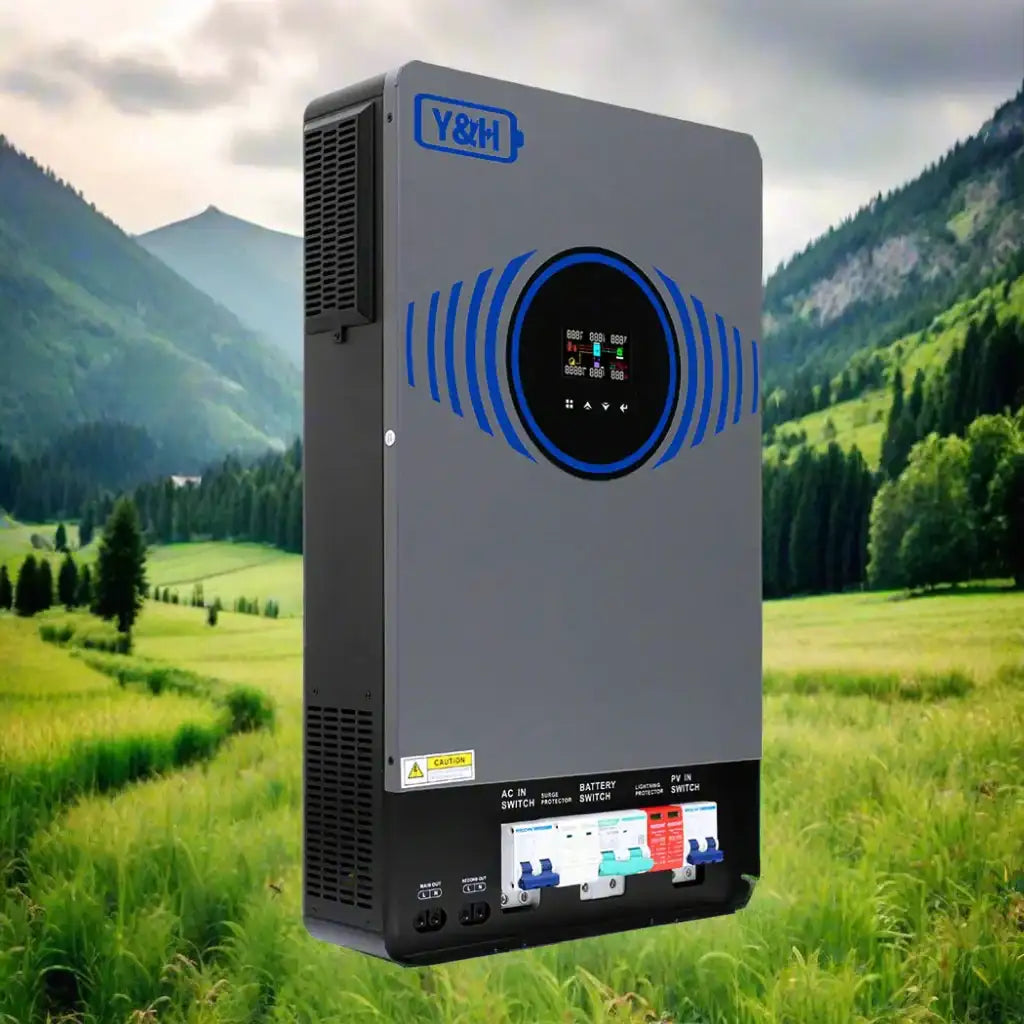 6.2kW Off-Grid Hybrid Solar Inverter MPPT & WiFi Wind & Solar Controllers