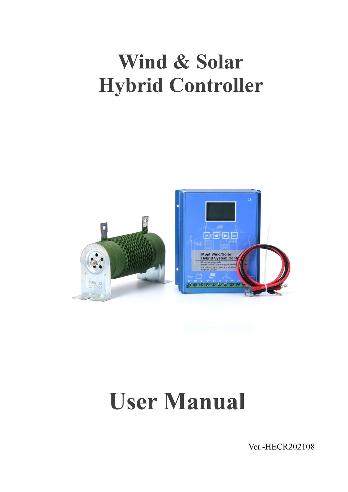 600W, 800W & 1.2kw Wind & Solar Hybrid Controller & Load Dump Wind Power