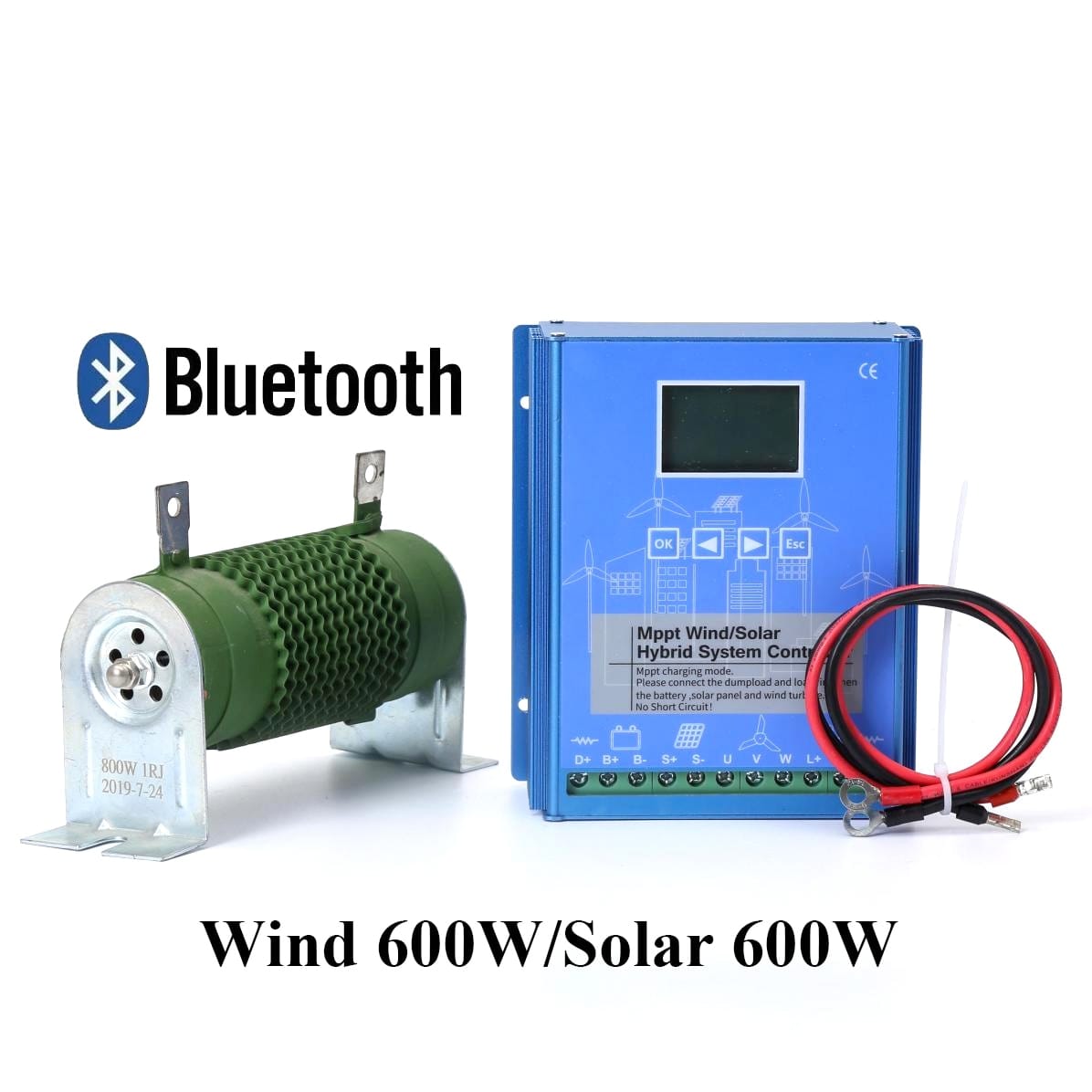 600W, 800W & 1.2kw Wind & Solar Hybrid Controller & Load Dump Wind Power