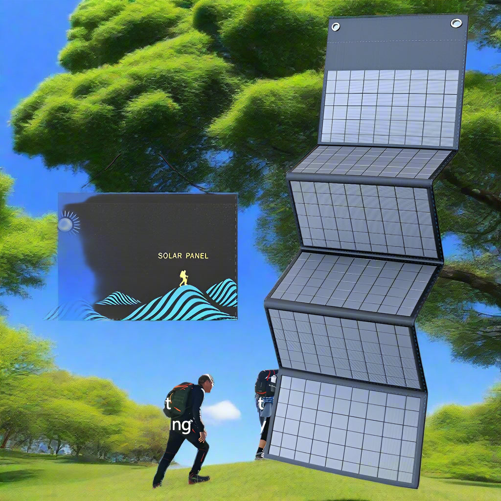 600W or 1000W Solar Panel Power Supply Portable Folding solar panels