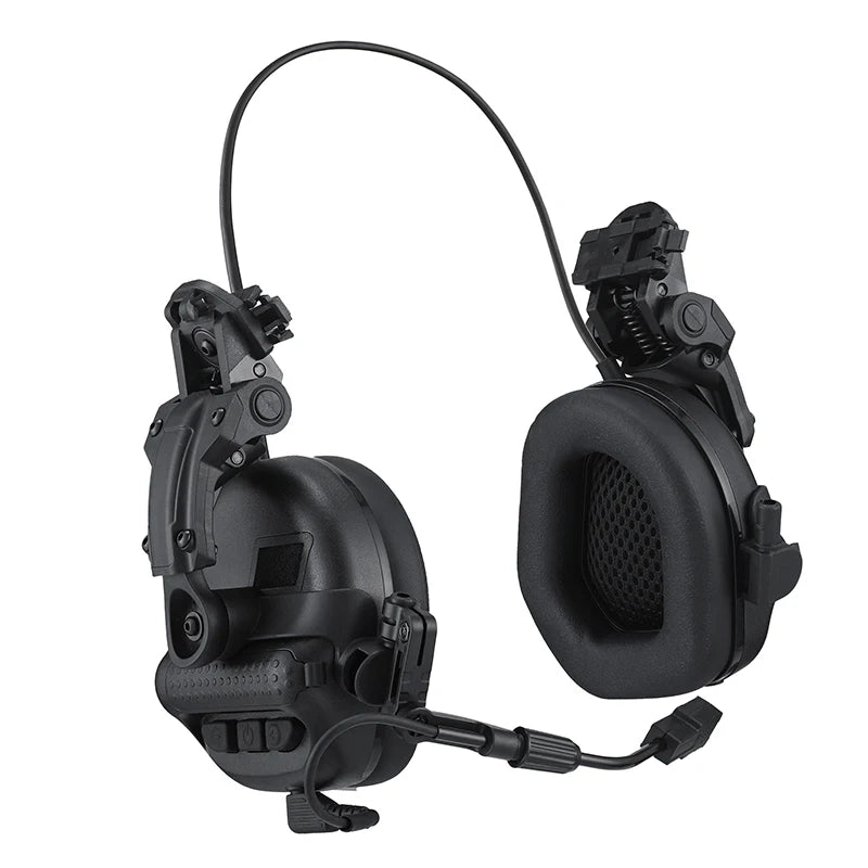 Active Noise Reduction Tactical 2 way Radio Headset Helmet & Pack Accessories