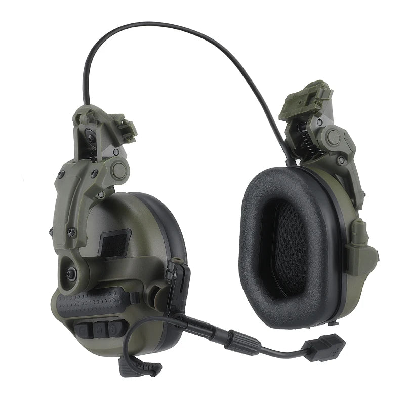 Active Noise Reduction Tactical 2 way Radio Headset Helmet & Pack Accessories