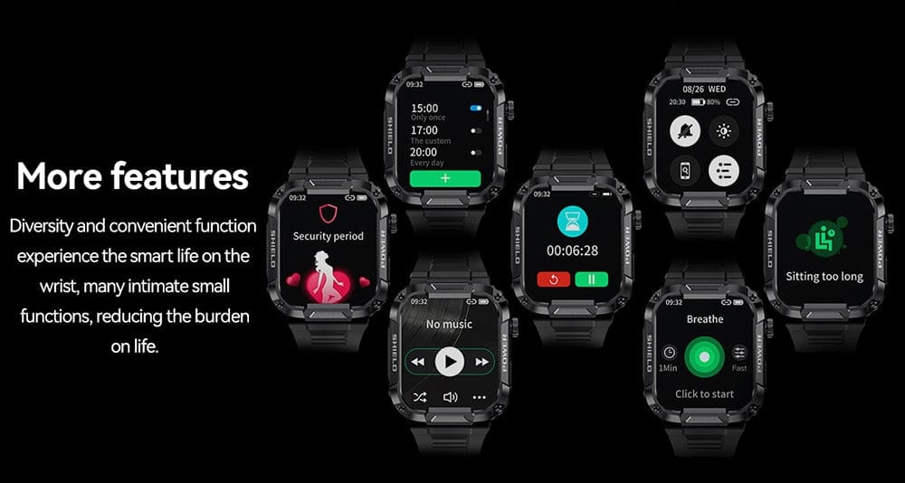 Bluetooth Call Fitness Voice Assist Watch Smart Watches