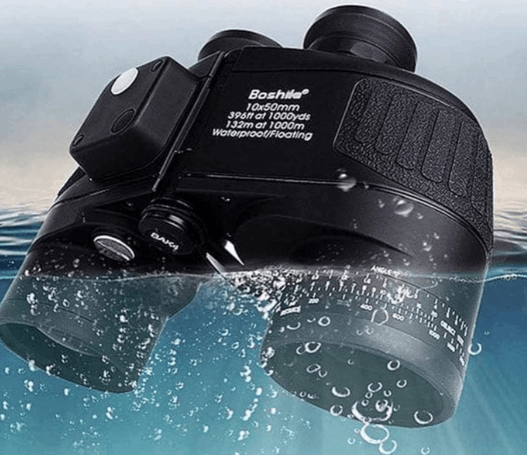 Boshile 10x50 Marine Binoculars Compass & Rangefinder Binoculars
