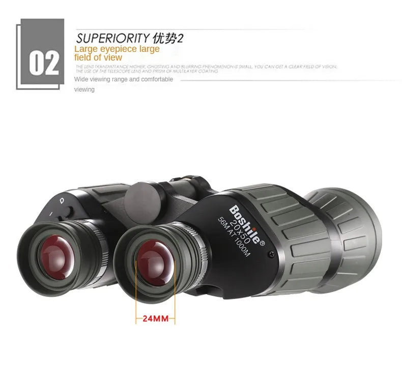 Boshile Auto-Focus 20x50 Tactical Binoculars Binoculars