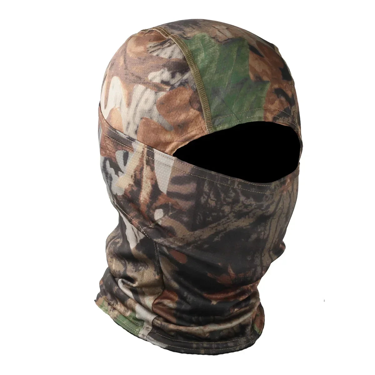 Camo Balaclava Full Face Cap Helmet Liner Neck Gaiter Outdoor Clothing