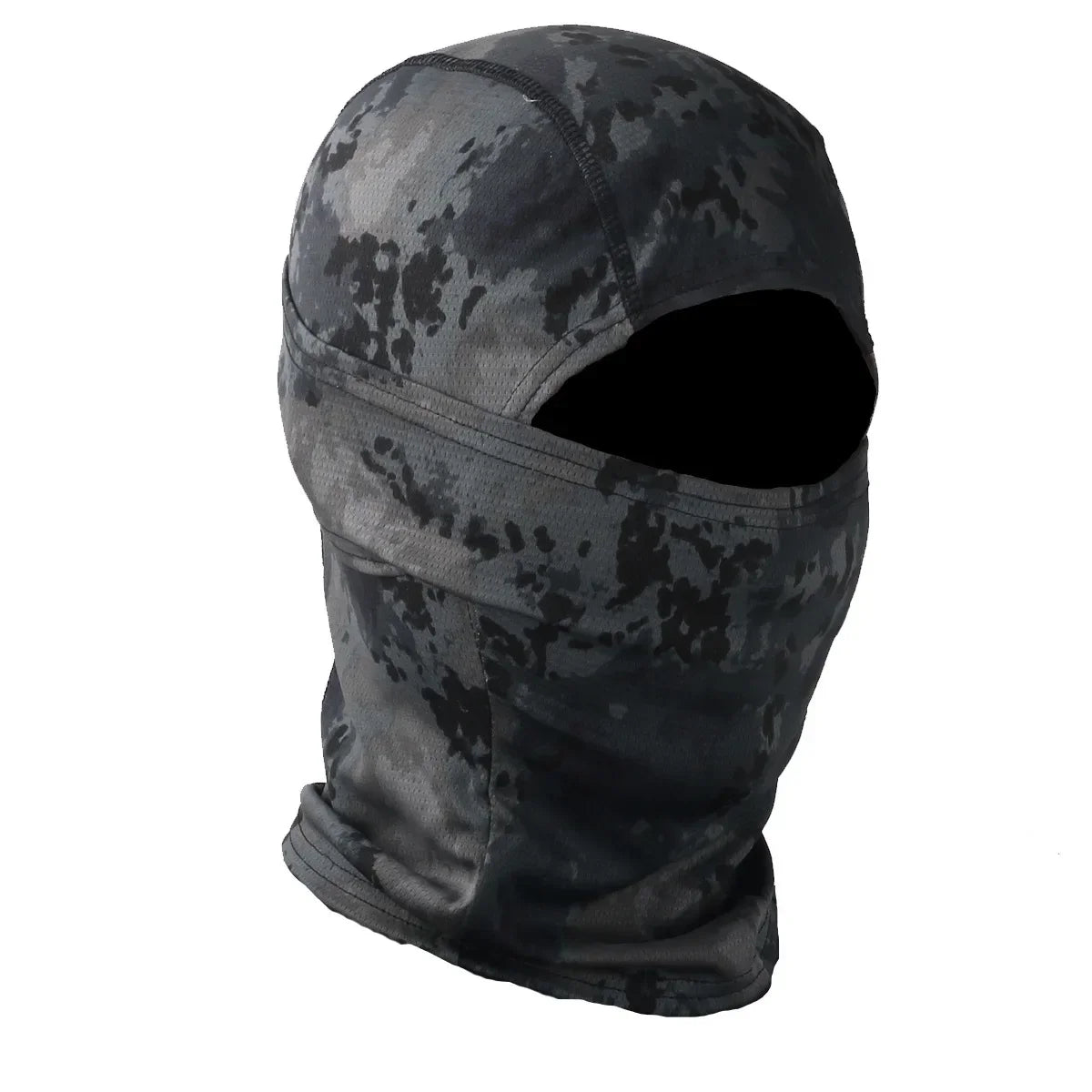 Camo Balaclava Full Face Cap Helmet Liner Neck Gaiter Outdoor Clothing