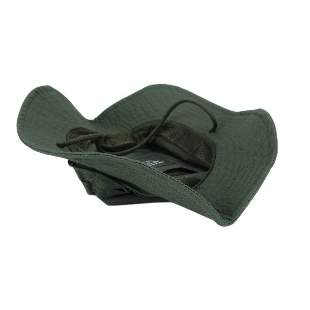 Camo Brimmed Breathable Bucket Hat tactical hats