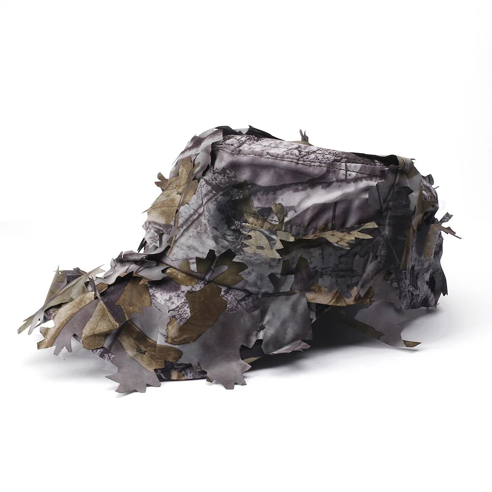 Camouflage Boonie Hats 3D Leaves Camo Tactical Ghillie Caps tactical hats