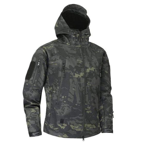 Camouflage Fleece Jacket Windbreaker Outdoor Clothing