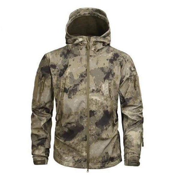 Camouflage Fleece Jacket Windbreaker Outdoor Clothing