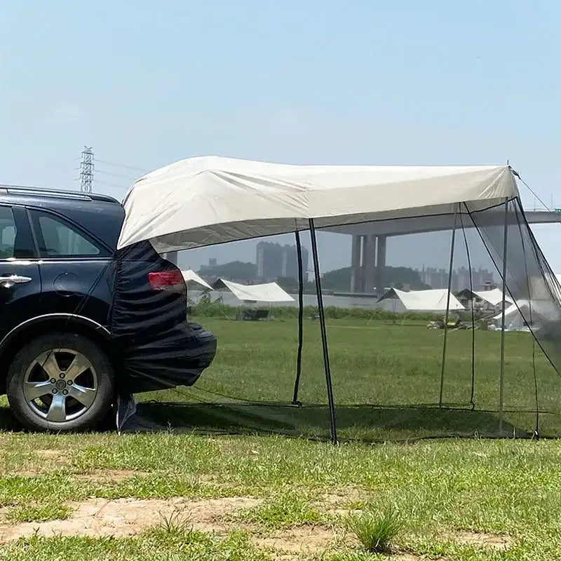 Camping Rear Tent, Mosquito Prevention and Sunshade, SUV Car 4x4 Camping Equipment