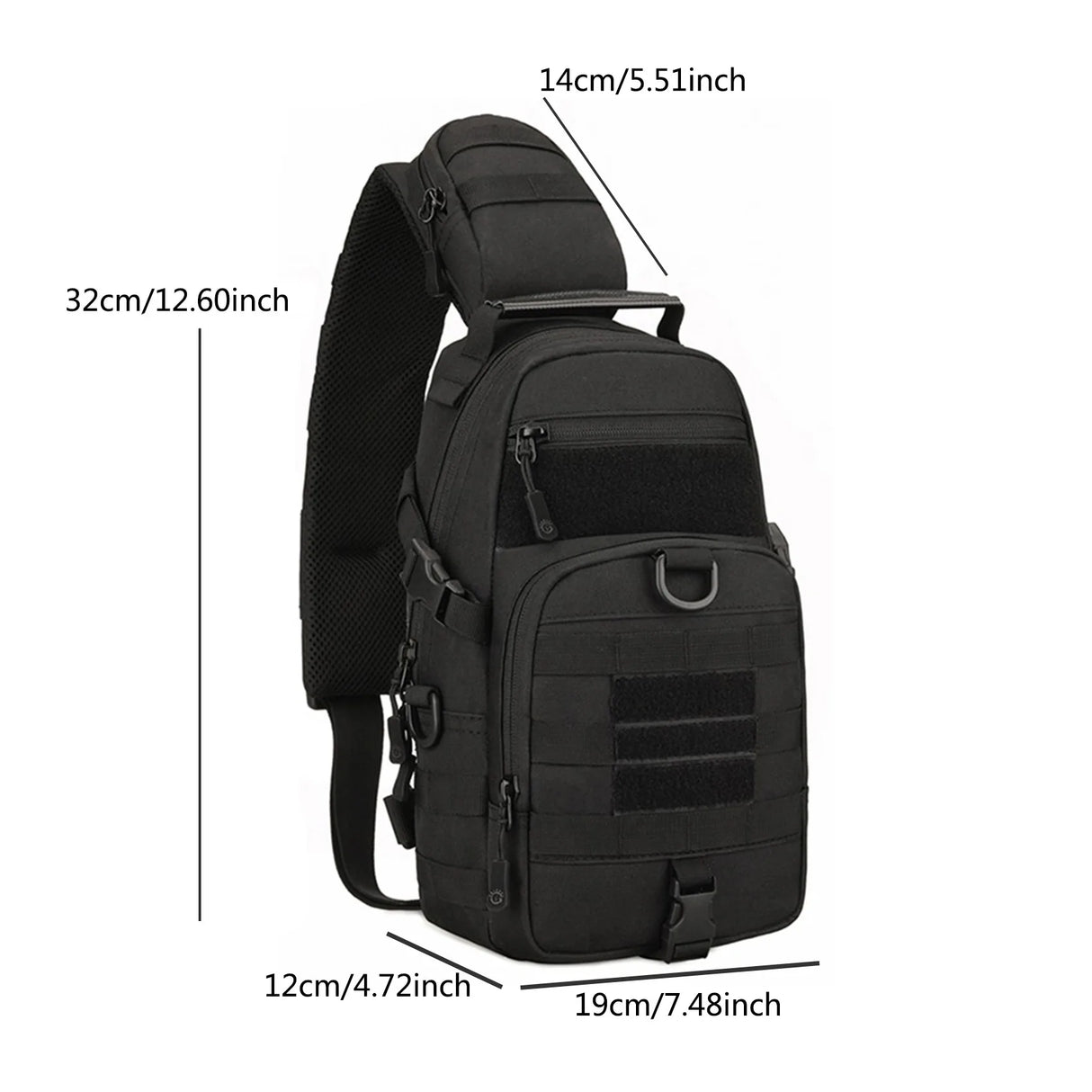 Chest Bag Single Shoulder Pack Travel Backpack Men Women BackPacks