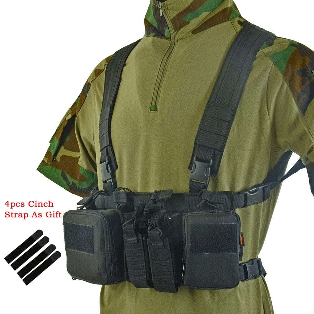 Chest Rig/Vest Holster BackPack Molle System BackPacks