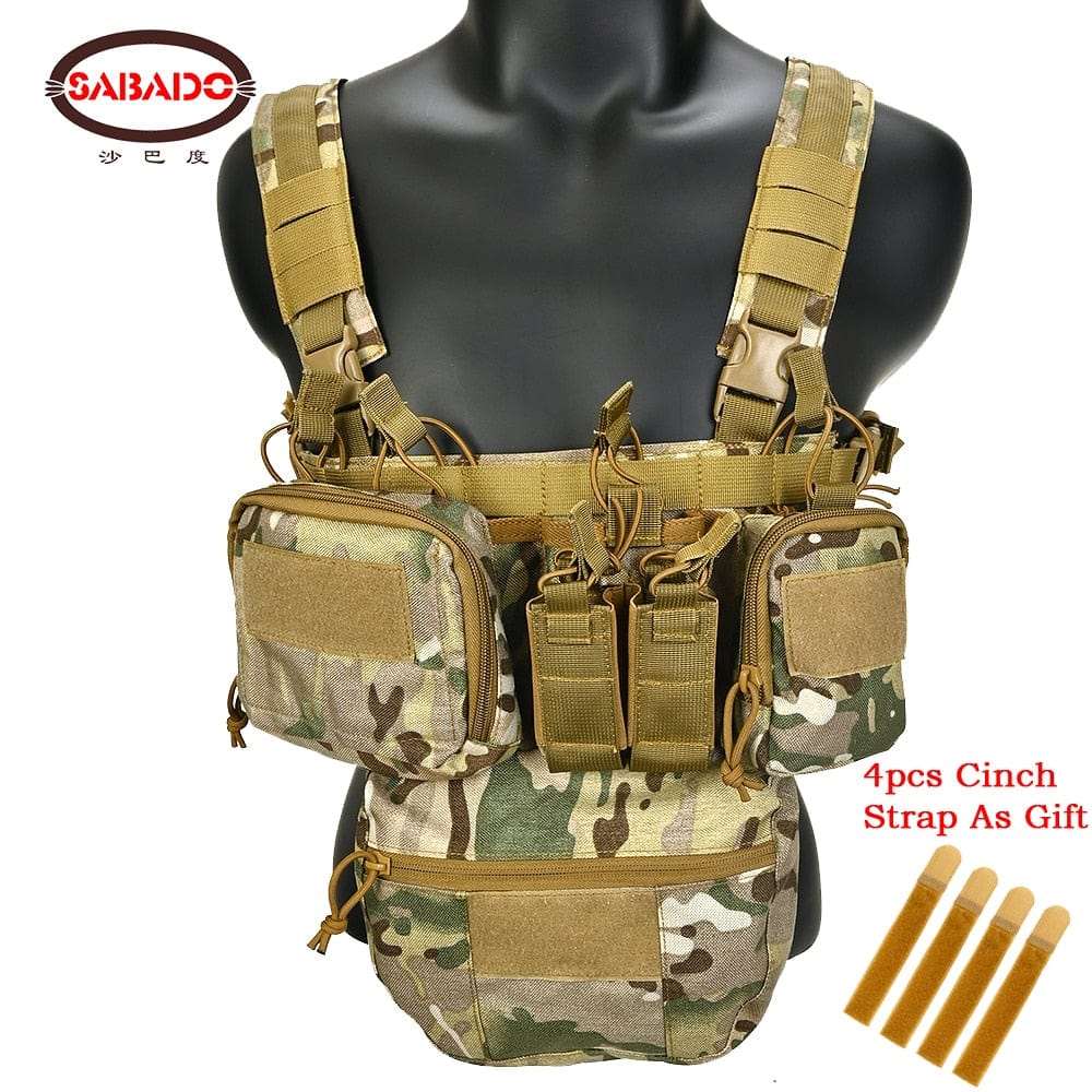 Chest Rig/Vest Holster BackPack Molle System BackPacks