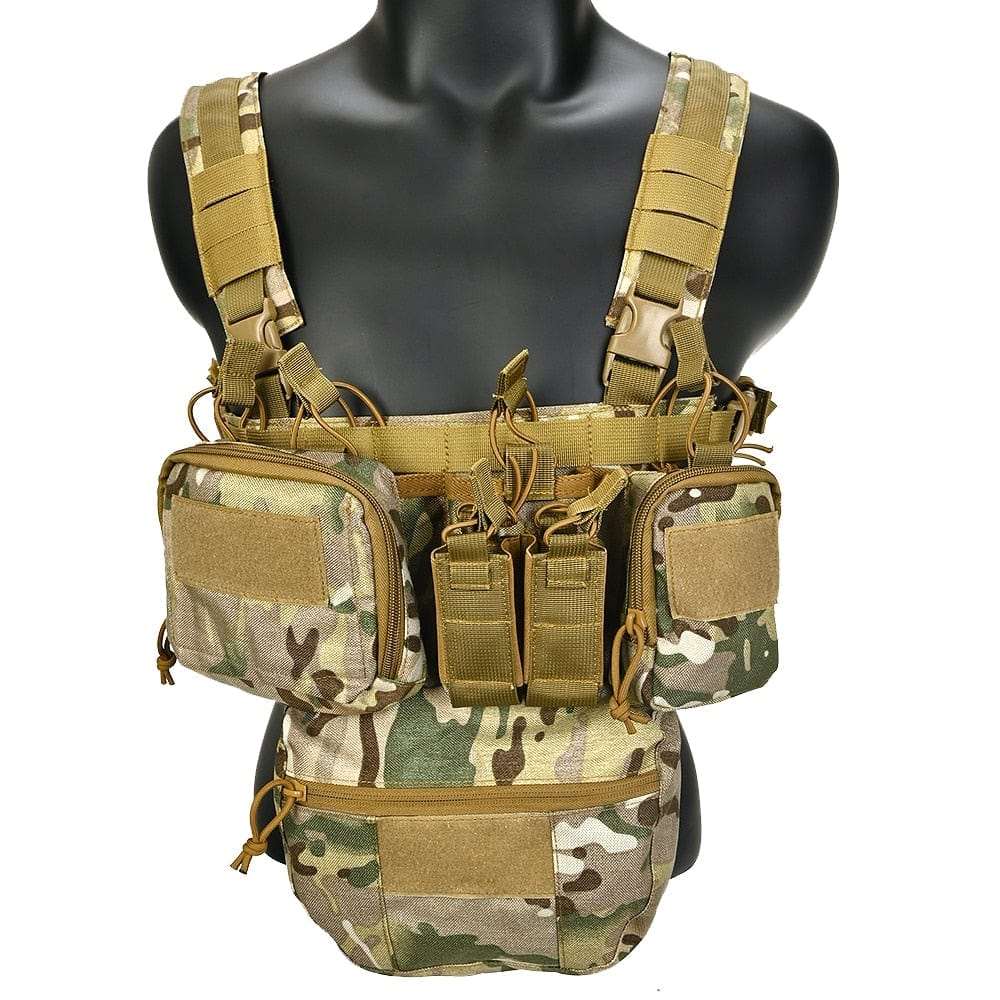 Chest Rig/Vest Holster BackPack Molle System BackPacks