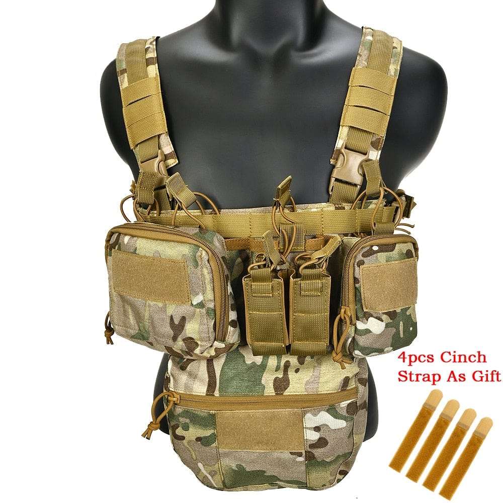 Chest Rig/Vest Holster BackPack Molle System BackPacks