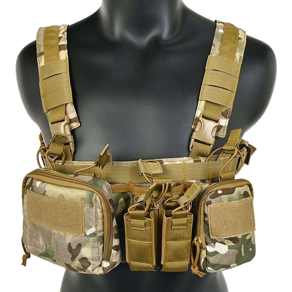 Chest Rig/Vest Holster BackPack Molle System BackPacks