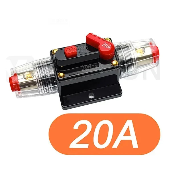 Circuit Breaker Fuse 20A to 300A Manual Reset Waterproof 12V 48V electrical supplys