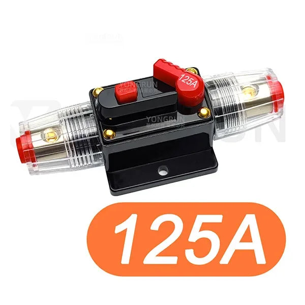 Circuit Breaker Fuse 20A to 300A Manual Reset Waterproof 12V 48V electrical supplys