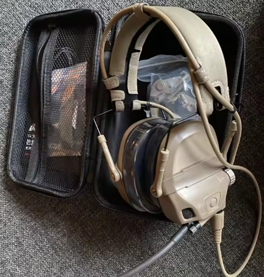 Digital Dual DSP Tactical Headset - Advanced Noise Reduction Eyes Ears & Hands