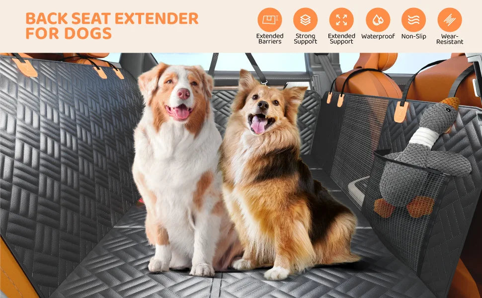 Dog Car 4x4 Travel Rear Seat Protector Dog Stuff