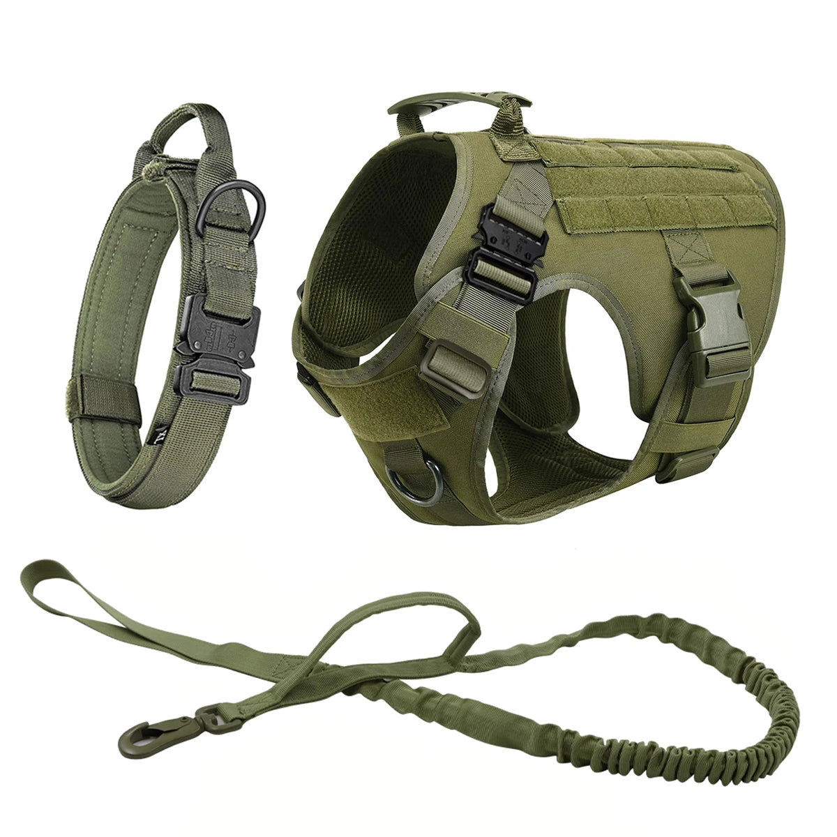 Dog Harness Collar Leash Bags No Pull Dog Stuff