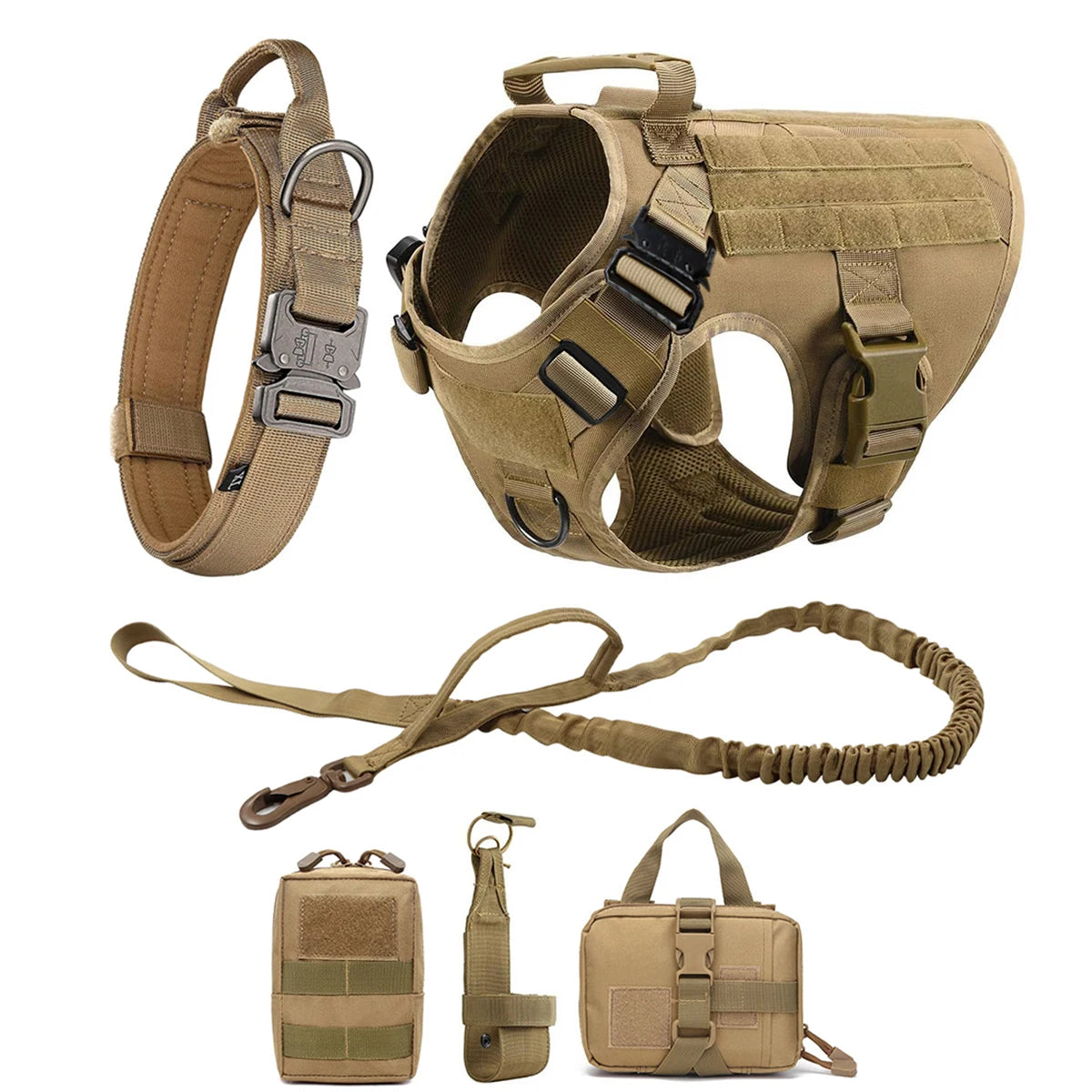 Dog Harness Collar Leash Bags No Pull Dog Stuff
