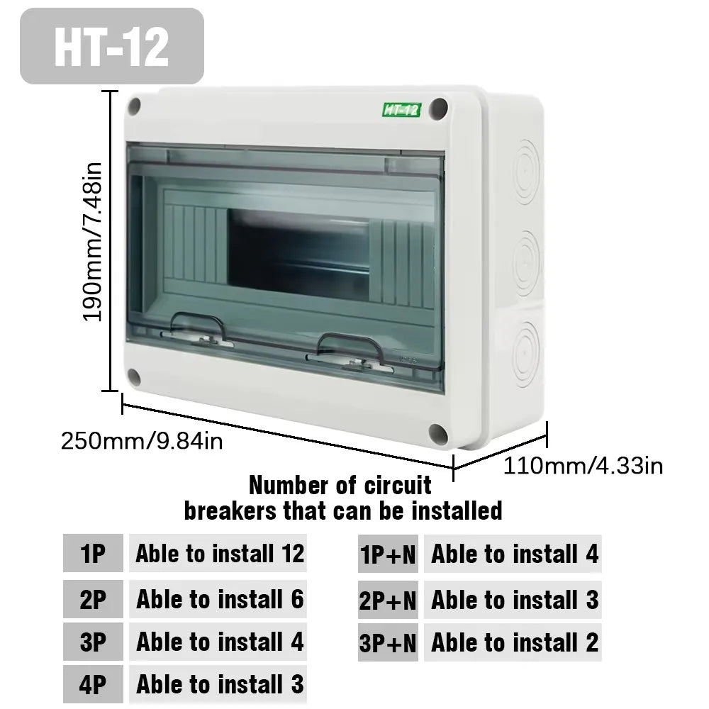 Electrical IP65 Junction Switch Box Waterproof Dustproof electrical supplys