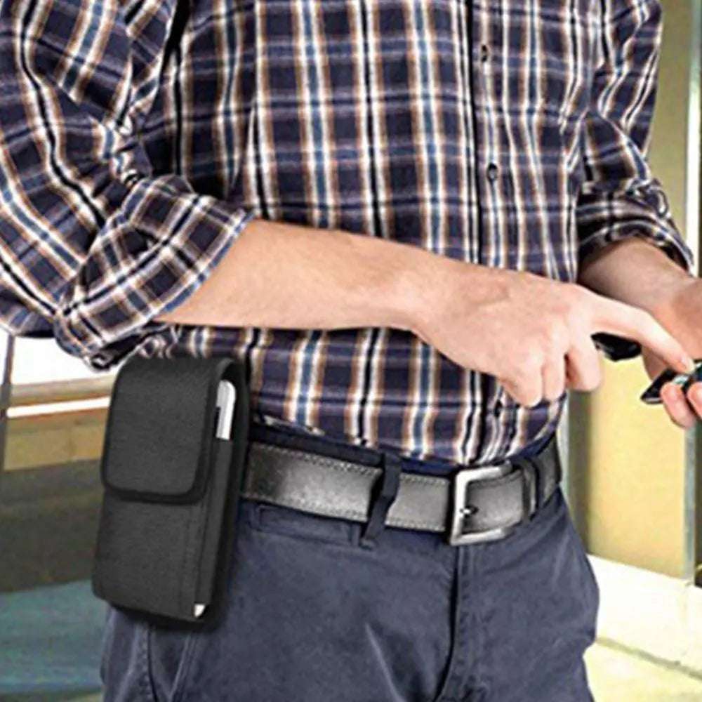Expandable Phone Holster Belt Loops & Clip phone stuff