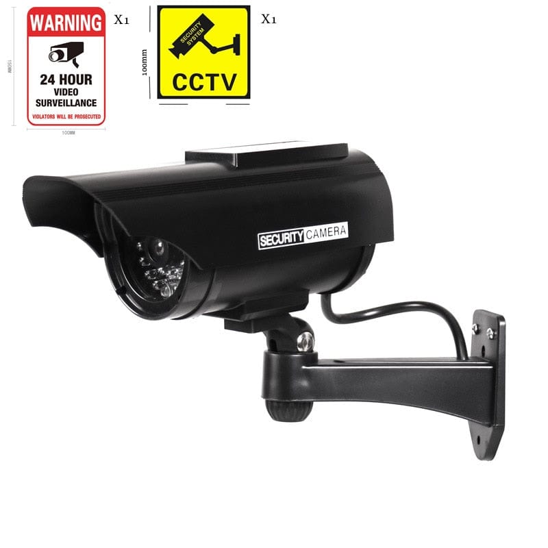 Fake CCTV Camera Solar Powered security systems