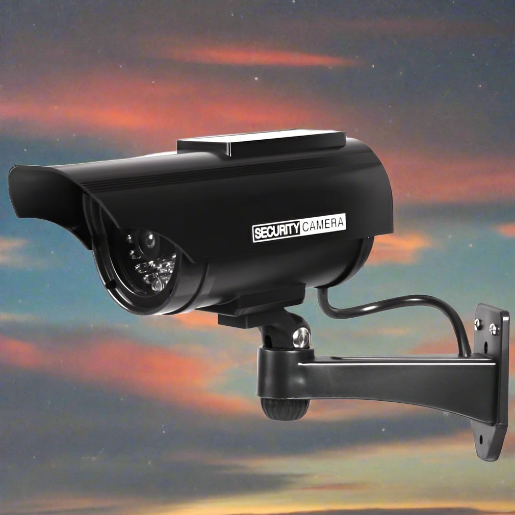 Fake CCTV Camera Solar Powered security systems