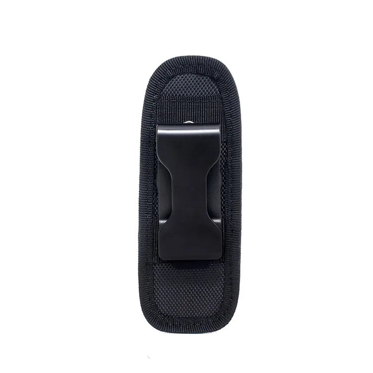 Flashlight Pouch 360 Degree Belt Clip Torch Holder Helmet & Pack Accessories