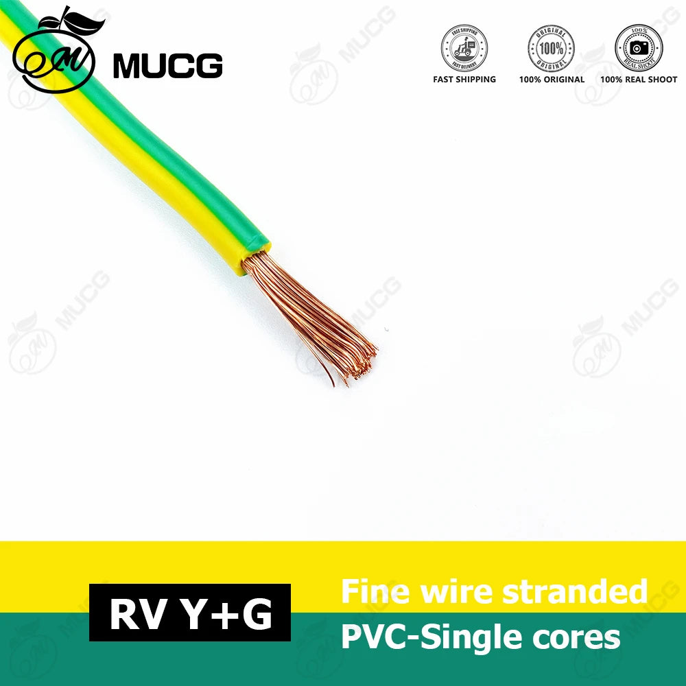 Flexible Copper Wire Electric Power Cable 10 - 20 AWG electrical supplys