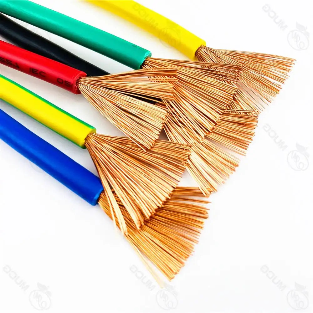 Flexible Copper Wire Electric Power Cable 10 - 20 AWG electrical supplys