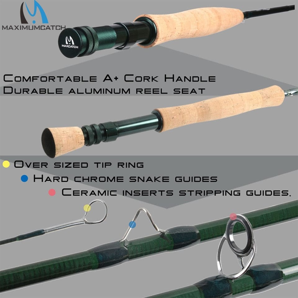Fly Fishing Rod And Reel Combo Set marine
