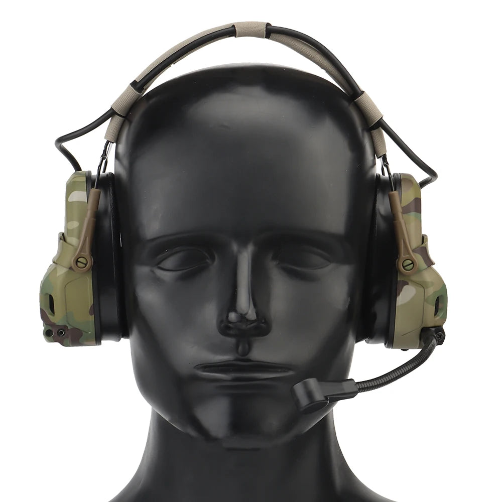 GEN 6 Noise Reduction Headset Helmet or Head Mounted 2 in 1 Survival