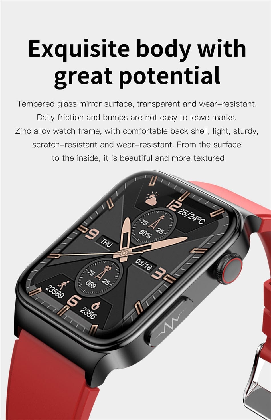 GPS Smartwatch: Remote Health Monitor Watchs