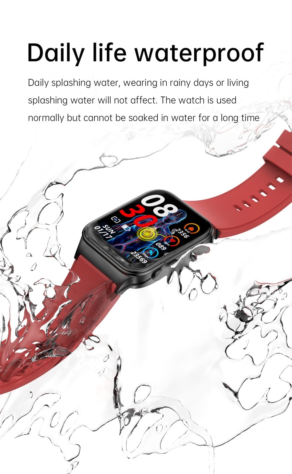 GPS Smartwatch: Remote Health Monitor Watchs