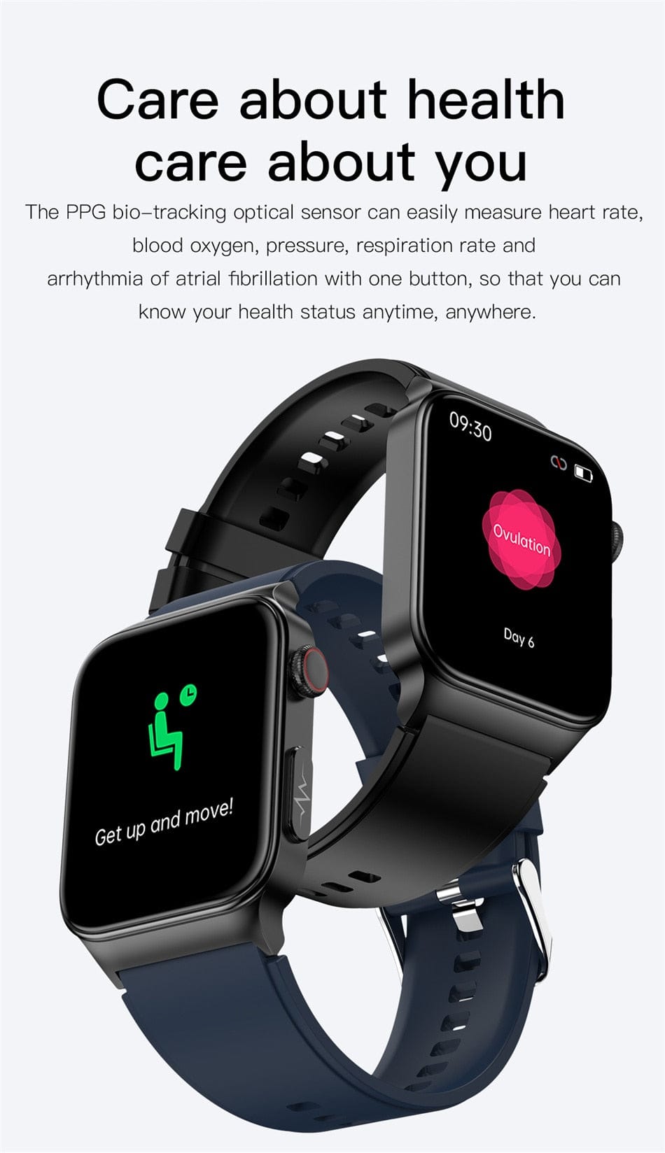 GPS Smartwatch: Remote Health Monitor Watchs