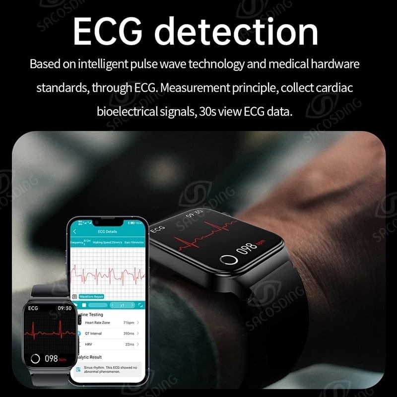 GPS Smartwatch: Remote Health Monitor Watchs