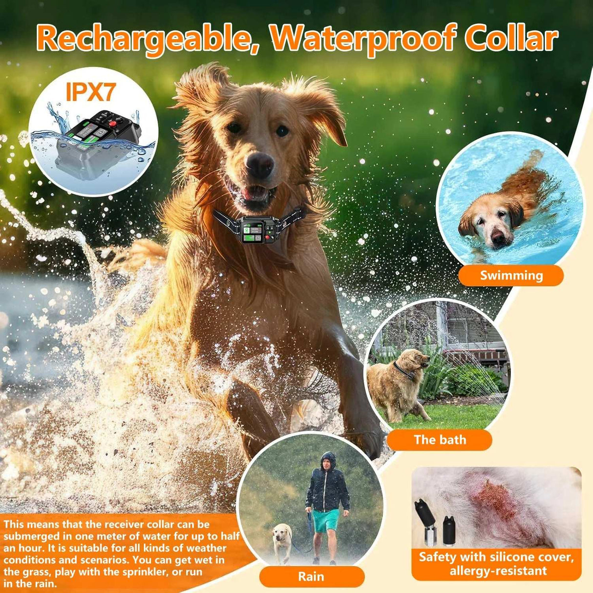 GPS Wireless Dog Fence & Training Collar Dog Stuff